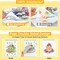 Double-Sided Bleedproof Coloring Book for Alcohol Markers – 4-Book Set, 8"x10", 160 Stress-Relieving Designs Featuring Animals, Mandalas, Flowers & Desserts for Adults and Teens